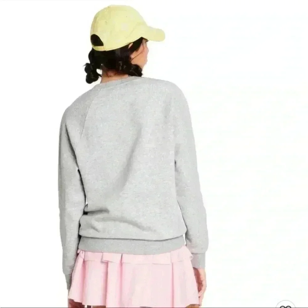 NWT Stoney Clover Lane x Target Crew Sweatshirt Gray S - Picture 2 of 3